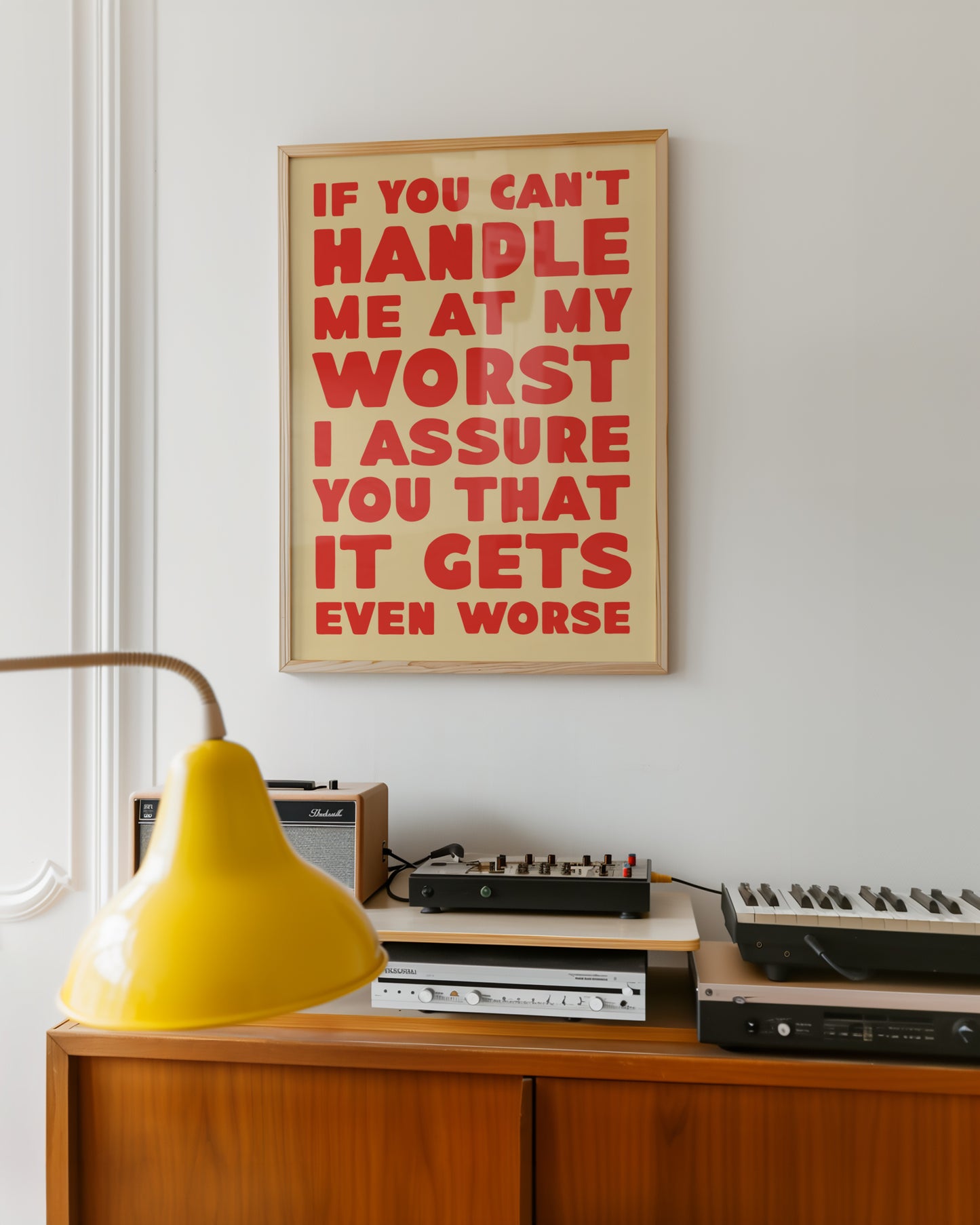 "At My Worst" Giclee Print
