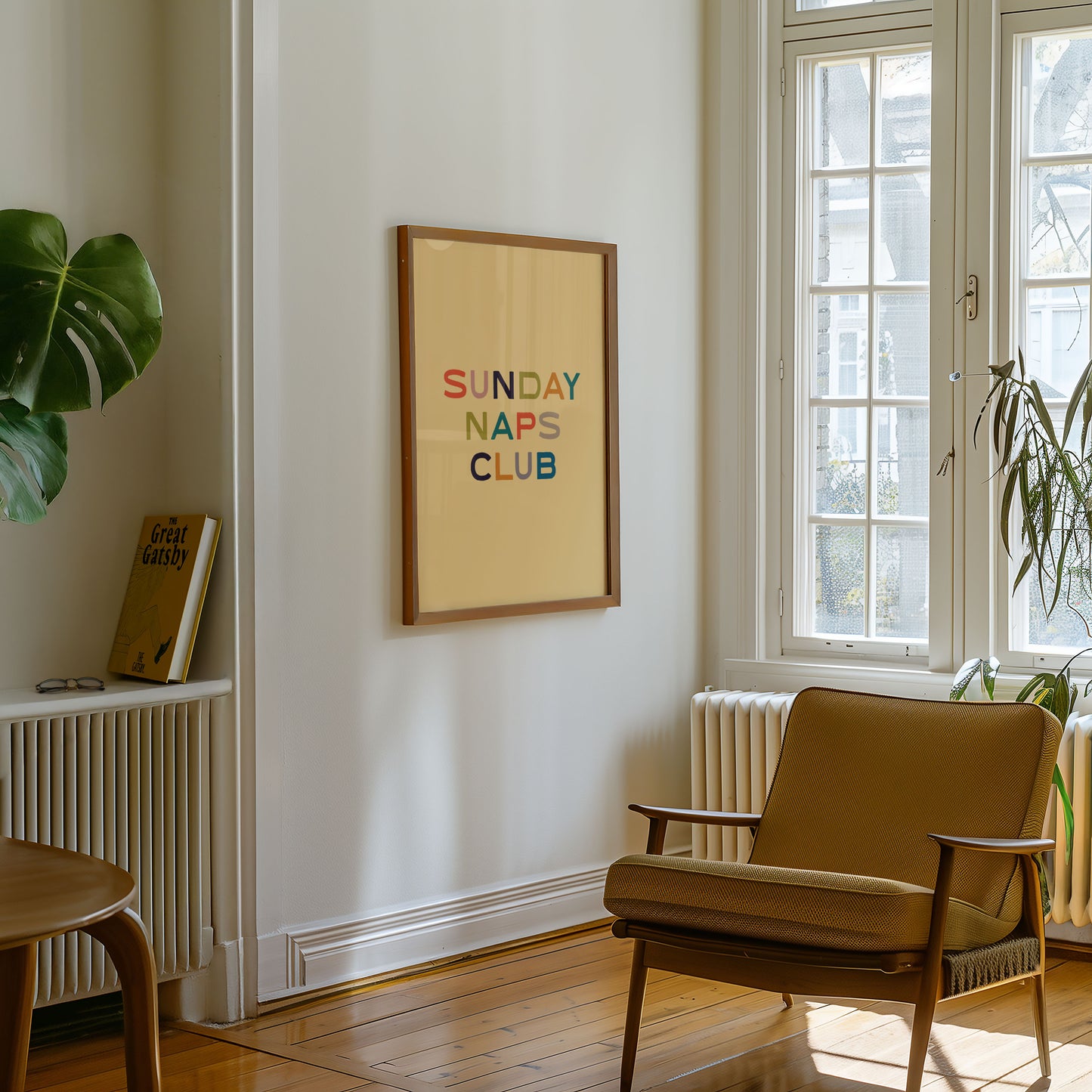 "Sunday Naps Club" Giclee Print