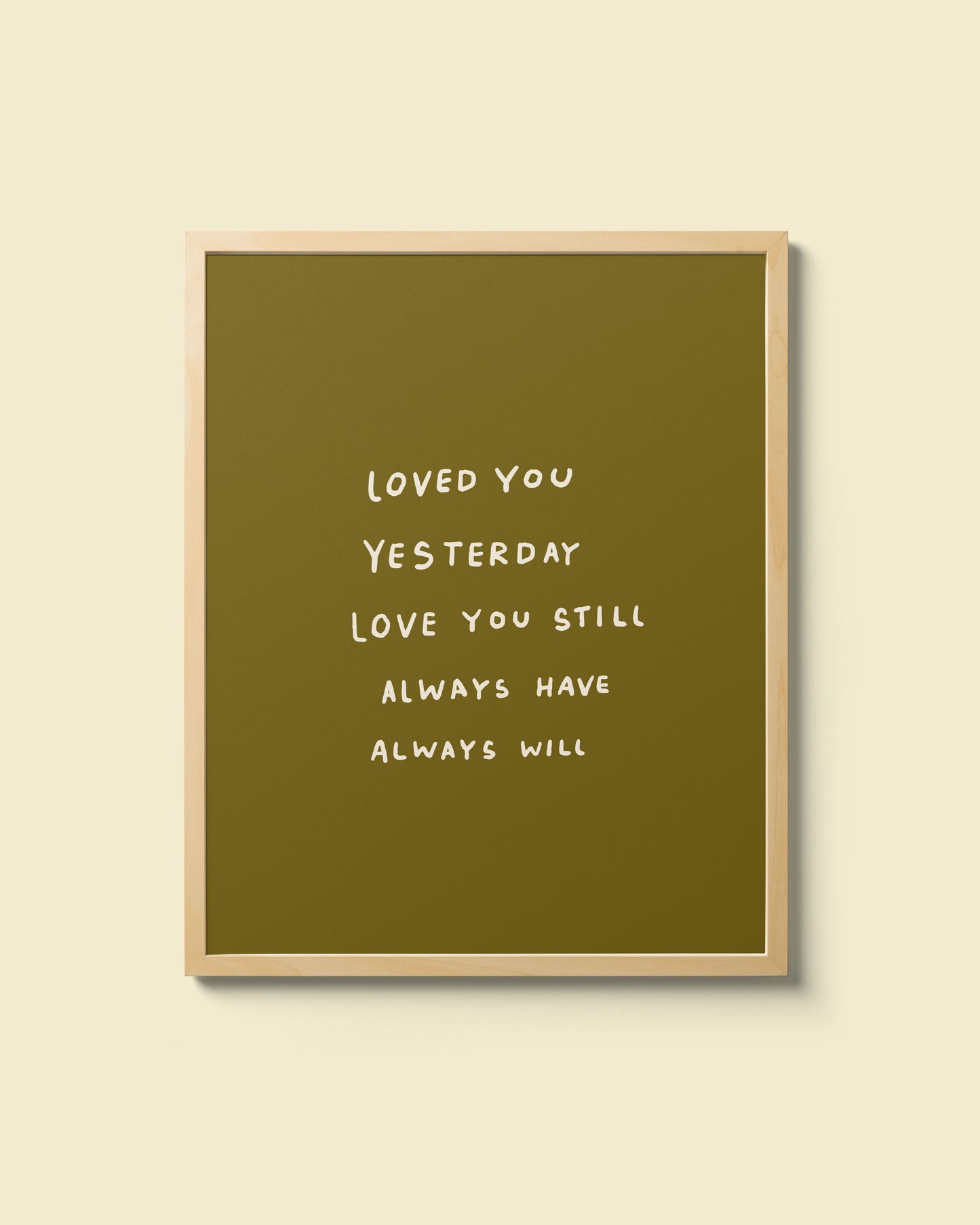 "Love You Still" Giclee Print