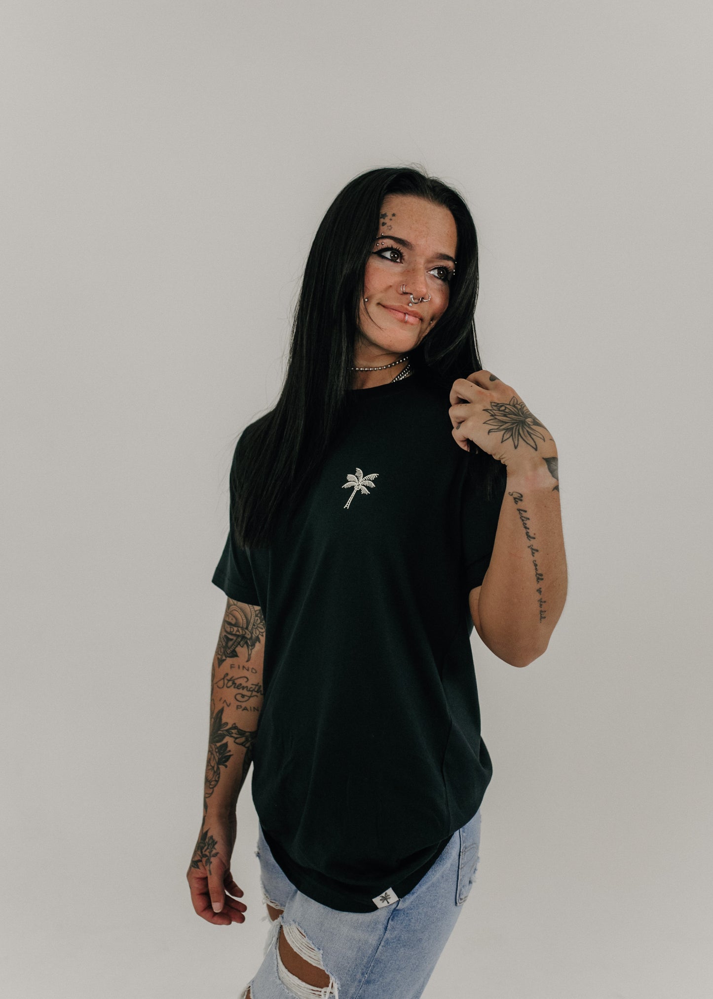 Tired And on Edge T-Shirt Black