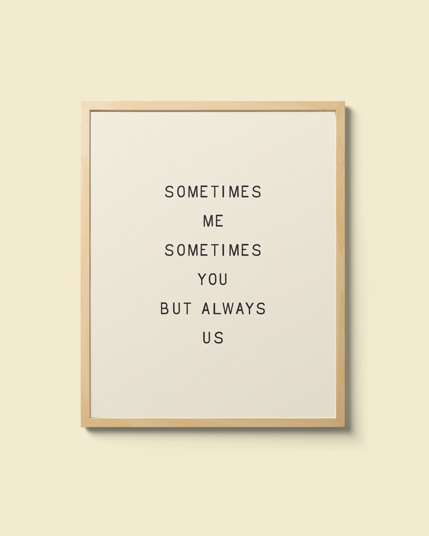 "Always Us" Giclee Print