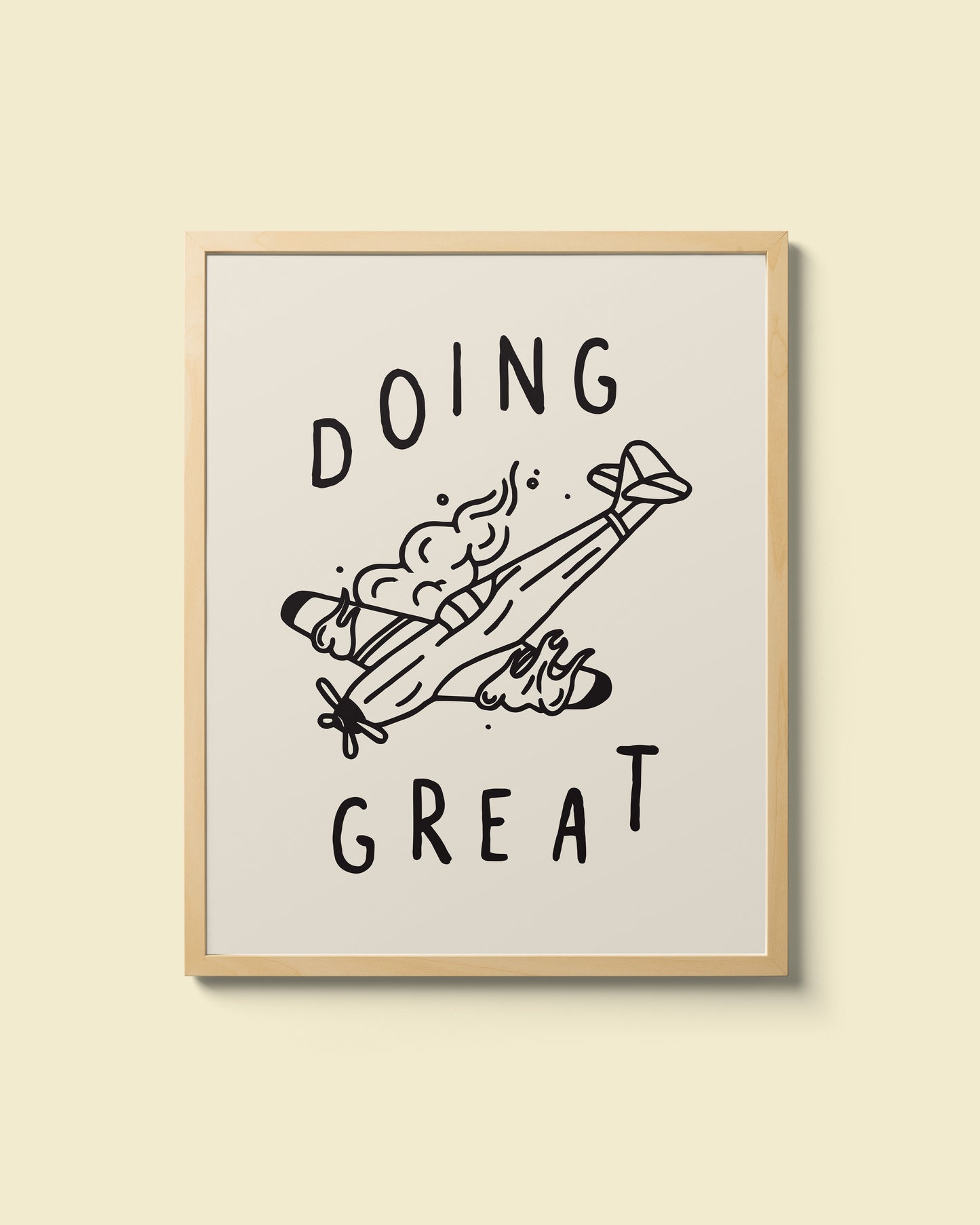 "Doing Great" Giclee Print