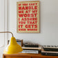 "At My Worst" Giclee Print