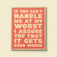 "At My Worst" Giclee Print