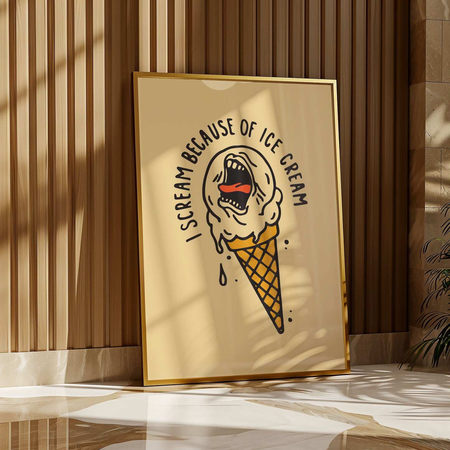 "Ice Cream" Giclee Print