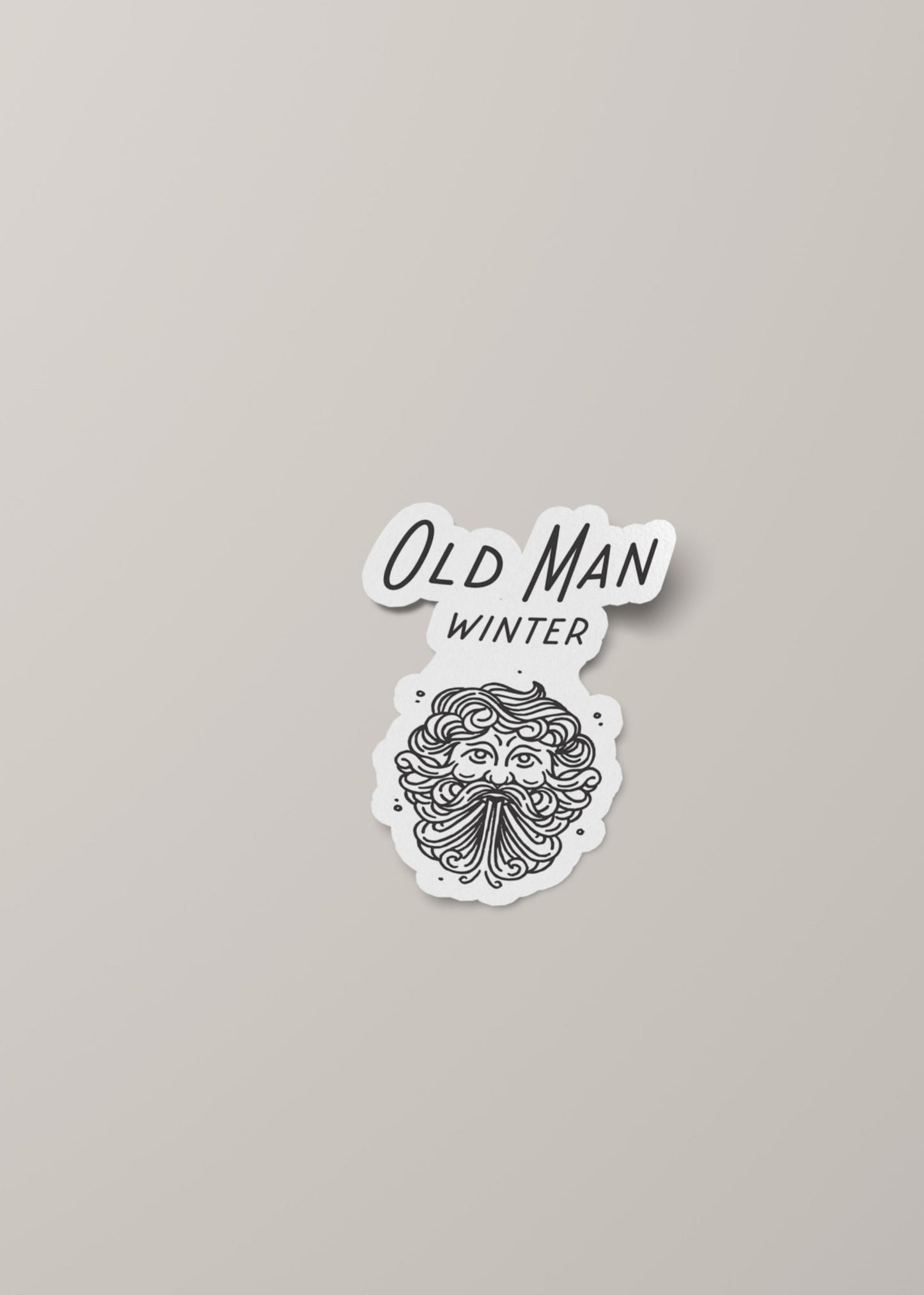 Cold Weather Sticker Pack White