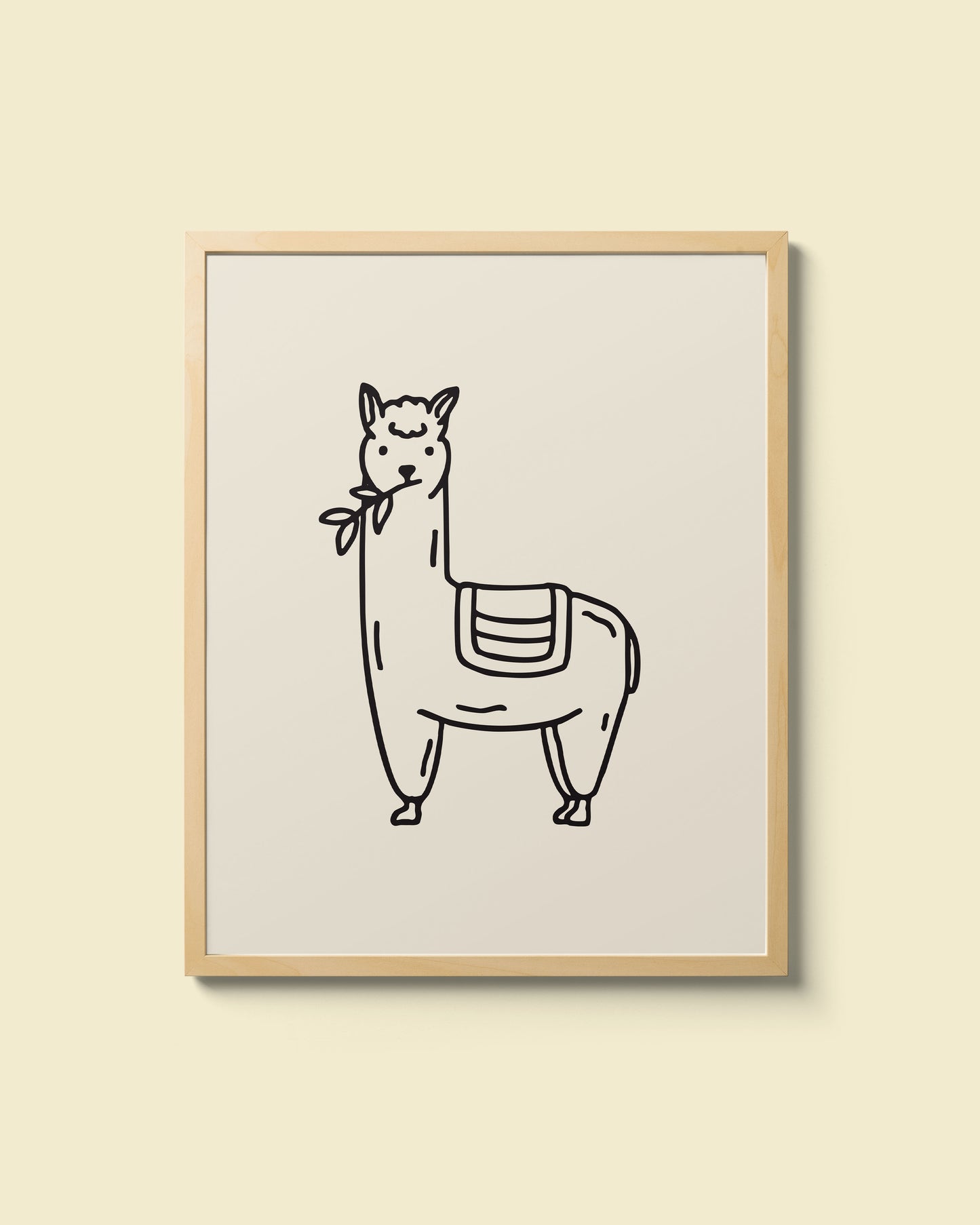 "Alpaca" Giclee Print